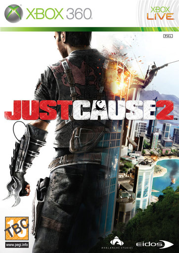 Just Cause 2 - Бокс-арт Just Cause 2